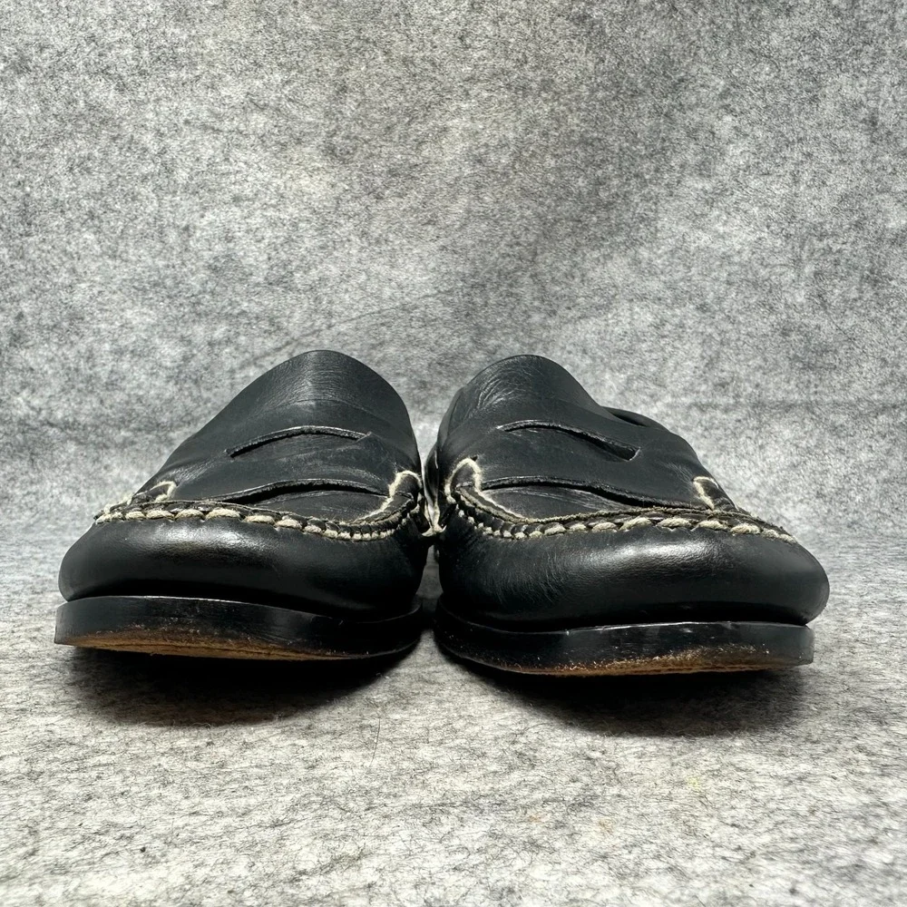 Cole Haan Douglas Leather Penny Loafers Mens Dress Shoes Sz 12M Classic Black
